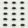 Yeux 3D - Phosphorescent - 7mm - 55 pcs YEU729 pour LEURRES ou TETES PLOMBEES