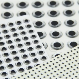Yeux 3D - Argent - 8mm - 110 pcs YEU711 pour LEURRES ou TETES PLOMBEES Yeux 3D - Argent - 8mm - 110 pcs YEU711 pour LEURRES ou TETES PLOMBEES
