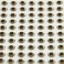 Yeux 3D - Argent OR Oval Pupil - 9mm - 100 pcs YEU719 pour LEURRES ou TETES PL