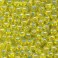 MICRO-PERLES EN VERRE 2 mm - CRISTAL JAUNE - Sach. 200