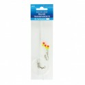 BAS DE LIGNE FLASHMER BALAIS TRANSPARENTS - 3 HAM N° 2 --ndd