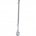 HAMPE PAVILLON LAITON CHROME 50 CM FIXATION BALCON