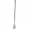 HAMPE PAVILLON LAITON CHROME 50 CM FIXATION BALCON
