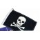 PAVILLON DRAPEAU PIRATE TETE DE MORT FANTAISIE 30x45 cm 