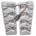 MOULE A PLOMBS MONTRE PERCE INSERT LEAD 30-40-50-60 GRS MOU164---ndd