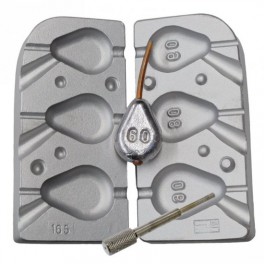 MOULE A PLOMBS MONTRE PERCEE INSERT LEAD 60-80-90 GRS MOU165 MOULE A PLOMBS MONTRE PERCEE INSERT LEAD 60-80-90 GRS MOU165