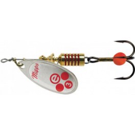 CUILLER MEPPS Aglia E-BRITE ARGENT ROUGE N3
