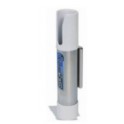 SUPPPORT  CANNE INOX TUBE OUVERT SUR GLISSIERE
