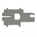 Clé inox 304 universelle pour nable de pont