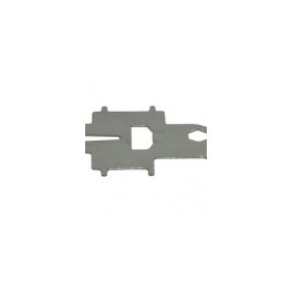 Clé inox 304 universelle pour nable de pont