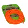 Elastique Creux - 2,8mm - Orange - 3m - FUN FISHING