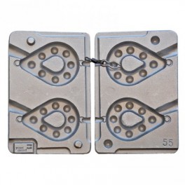 MOULE A PLOMBS MONTRE TROUEE GRIP 150-170 GRS A1 - MOU055 MOULE A PLOMBS MONTRE TROUEE GRIP 150-170 GRS A1 - MOU055