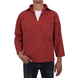 Vareuse marin mixte avec 2 poches intérieures SINAGOT/ROUGE T.XL