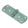 2 CHARNIERES RONDES INOX 84/30 MM