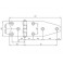 1 CHARNIERE INOX ASI 316 130X40 MM ---ndd