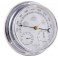 STATION BAROMETRE - THERMOMETRE - HYGROMETRE - CHROME 115 MM