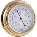 STATION BAROMETRE - THERMOMETRE - HYGROMETRE - LAITON 145 MM