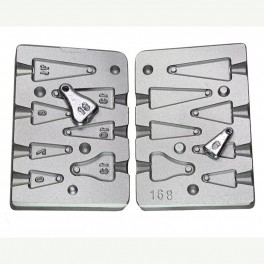 MOULE A PLOMBS PALETTE 6-7-9-10-13-14 Grs MOU168 MOULE A PLOMBS PALETTE 6-7-9-10-13-14 Grs MOU168