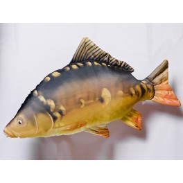 COUSSIN PELUCHE POISSON CARPE MIROIR XL 90 CM COUSSIN PELUCHE POISSON CARPE MIROIR XL 90 CM