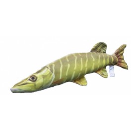 COUSSIN PELUCHE POISSON BROCHET MINI 45 CM COUSSIN PELUCHE POISSON BROCHET MINI 45 CM