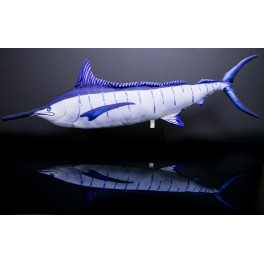 COUSSIN PELUCHE POISSON MARLIN BLEU 118 CM COUSSIN PELUCHE POISSON MARLIN BLEU 118 CM