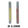 Antenne Lumineuse (Light Stick) 2,2mm - Vert - x2 FUN FISHING 