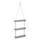 ECHELLE BATEAU COUPEE 3 ECHELON PLASTIQUE ET CORDE