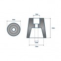 ANODE RADICE 35 mm ---NDD