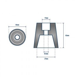 ANODE RADICE 35 mm ---NDD ANODE RADICE 35 mm ---NDD