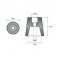 ANODE RADICE 35 mm ---NDD