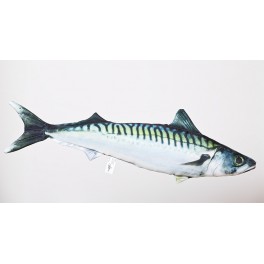 COUSSIN PELUCHE POISSON MAQUEREAU 60 CM COUSSIN PELUCHE POISSON MAQUEREAU 60 CM