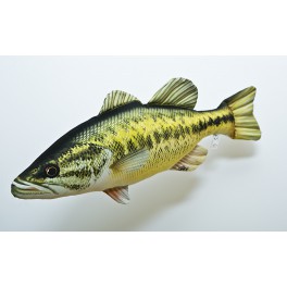 COUSSIN PELUCHE POISSON BLACK BASS 67 CM COUSSIN PELUCHE POISSON BLACK BASS 67 CM