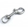 MOUSQUETON INOX A TARGETTE 62 MM