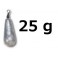 PLOMB POIRES rond alétoire EMERILLONS  20GRS 