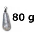 PLOMB POIRES EMERILLONS  80 GRS 
