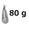 PLOMB POIRES EMERILLONS  80 GRS 