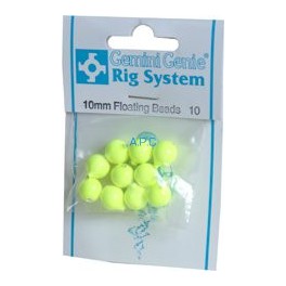 6mm Perles Flottantes - Plain sachet de 10 GEMINI