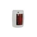 MINI FEU NAVIGATION BABORD ROUGE POLY.BLANC 60mm