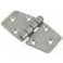2 CHARNIERES HEXAGONALES INOX 