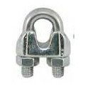 1 SERRE-CABLE ETRIER INOX D. 3 mm  