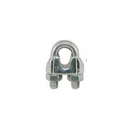 1 SERRE-CABLE ETRIER INOX D. 3 mm  