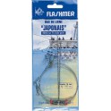 BAS DE LIGNE  FLASHMER JAPONAIS 3 X 12 cm ACIER