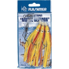 BAS DE LIGNE  FLASHMER OCTOPUS A MORUE GERMON