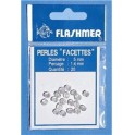 PERLES FLASHMER A FACETTES - 5 mm - Sach.de 20 - FLASHMER