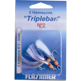 HAMECON TRIPLE FLASHMER BLISTER 2x CARBONE TRIPLEBAR 1-O