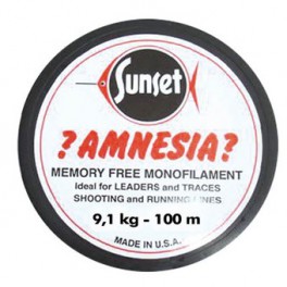 NYLON SUNSET AMNESIA 48-100 9.1Kg 20Lb 100 m ROUGE NYLON SUNSET AMNESIA 48-100 9.1Kg 20Lb 100 m ROUGE