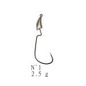 TETES PLOMBEES DECOY VJ-36 1 3-32oz 2.5 G ---ndd