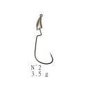 TETES PLOMBEES DECOY VJ-36 2 1-8oz 3.5 GR ---ndd