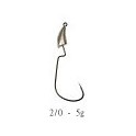 TETES PLOMBEES DECOY VJ-36 2-0 3-16oz 5 GR
