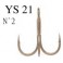 HAMECON TRIPLE DECOY YS 21    1 - YS21 N°2  pack 6